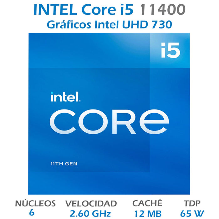 Procesador INTEL Core i5-11400, 2.6 GHz, 6 Core, 1200 BX8070811400 - Image 2
