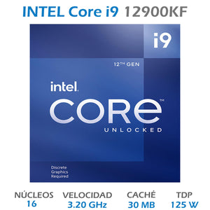 Procesador INTEL Core i9-12900KF, 3.2 GHz, 16 core, 1700 BX8071512900KF - Image 2