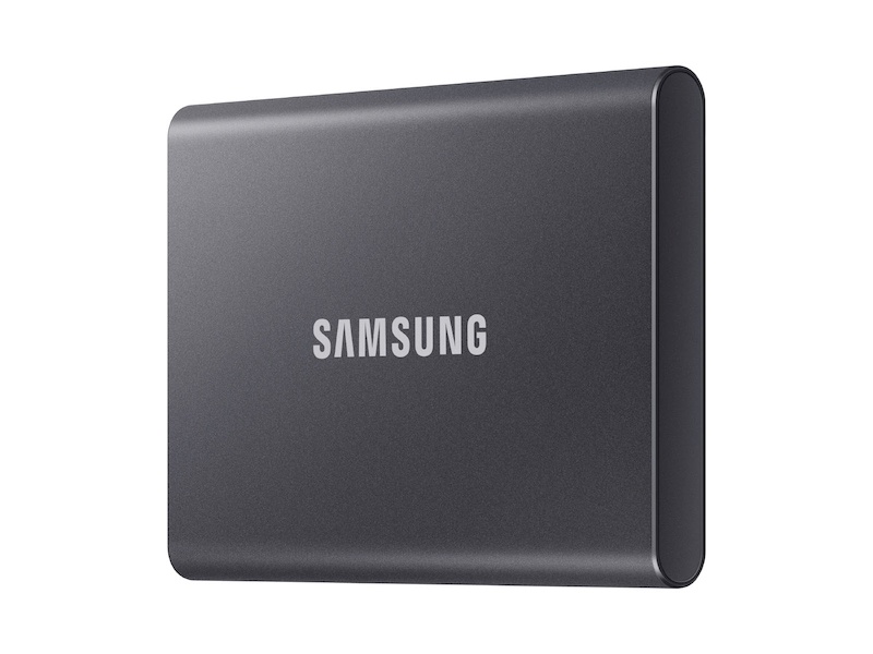 SSD Externo Samsung T7, 1TB, USB C, Gris - Image 2