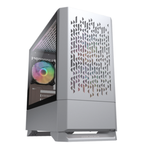 Gabinete Cougar MG140 Air RGB / Mini Tower / Micro ATX/Mini-ITX / USB 3.0 / Sin Fuente / Blanco