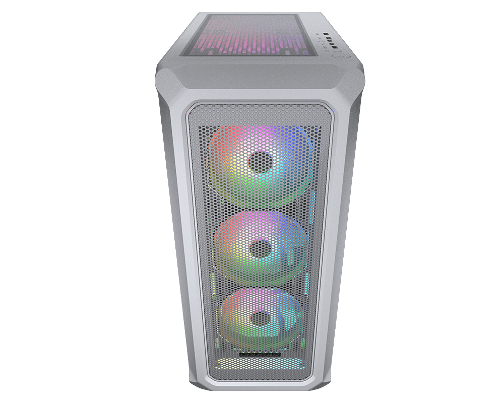 Gabinete Cougar Archon 2 Mesh RGB / Midi-Tower / ATX, Micro-ATX, Mini-ITX / USB 3.0, USB 2.0 / 3 Ventiladores ARGB Instalados / Blanco - Image 3