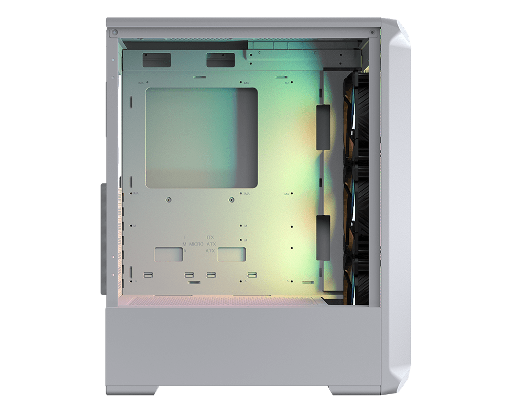 Gabinete Cougar Archon 2 Mesh RGB / Midi-Tower / ATX, Micro-ATX, Mini-ITX / USB 3.0, USB 2.0 / 3 Ventiladores ARGB Instalados / Blanco - Image 5