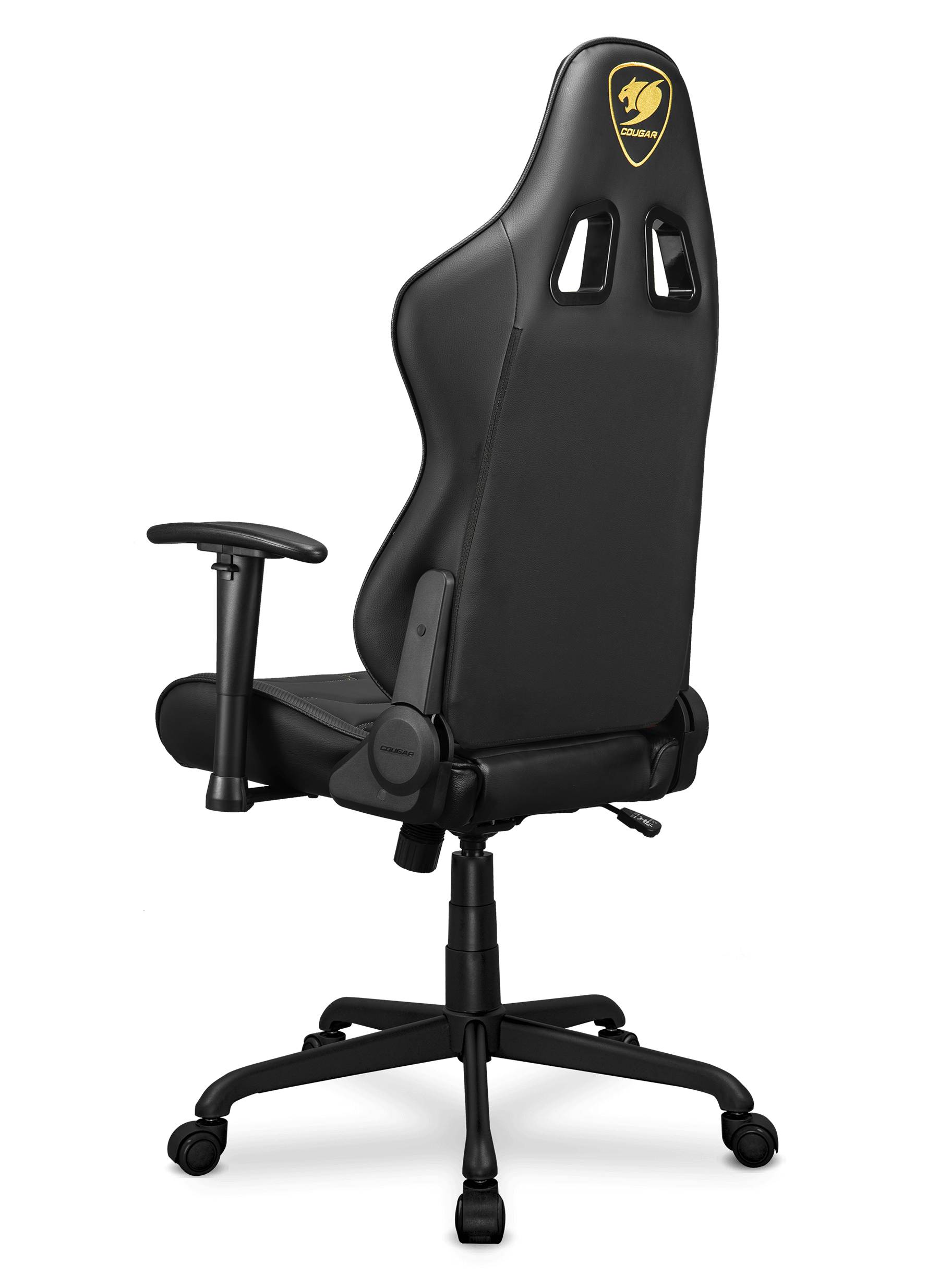 Silla Gamer Cougar Armor Elite Royal / Hasta 120 kg / Negro y Dorado - Image 4