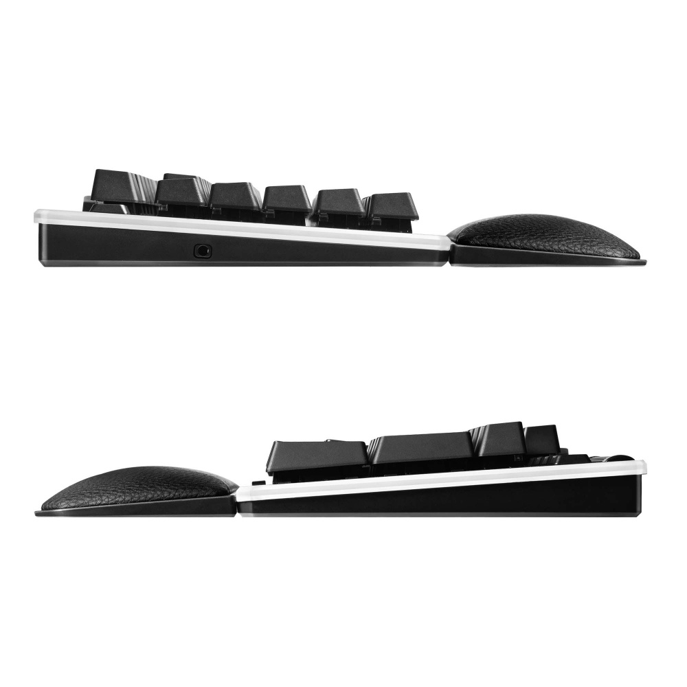 Teclado Gamer EVGA Z20 RGB / Teclado Mecánico / Clicky Switch / Alámbrico / USB / Negro y Gris / Inglés - Image 2