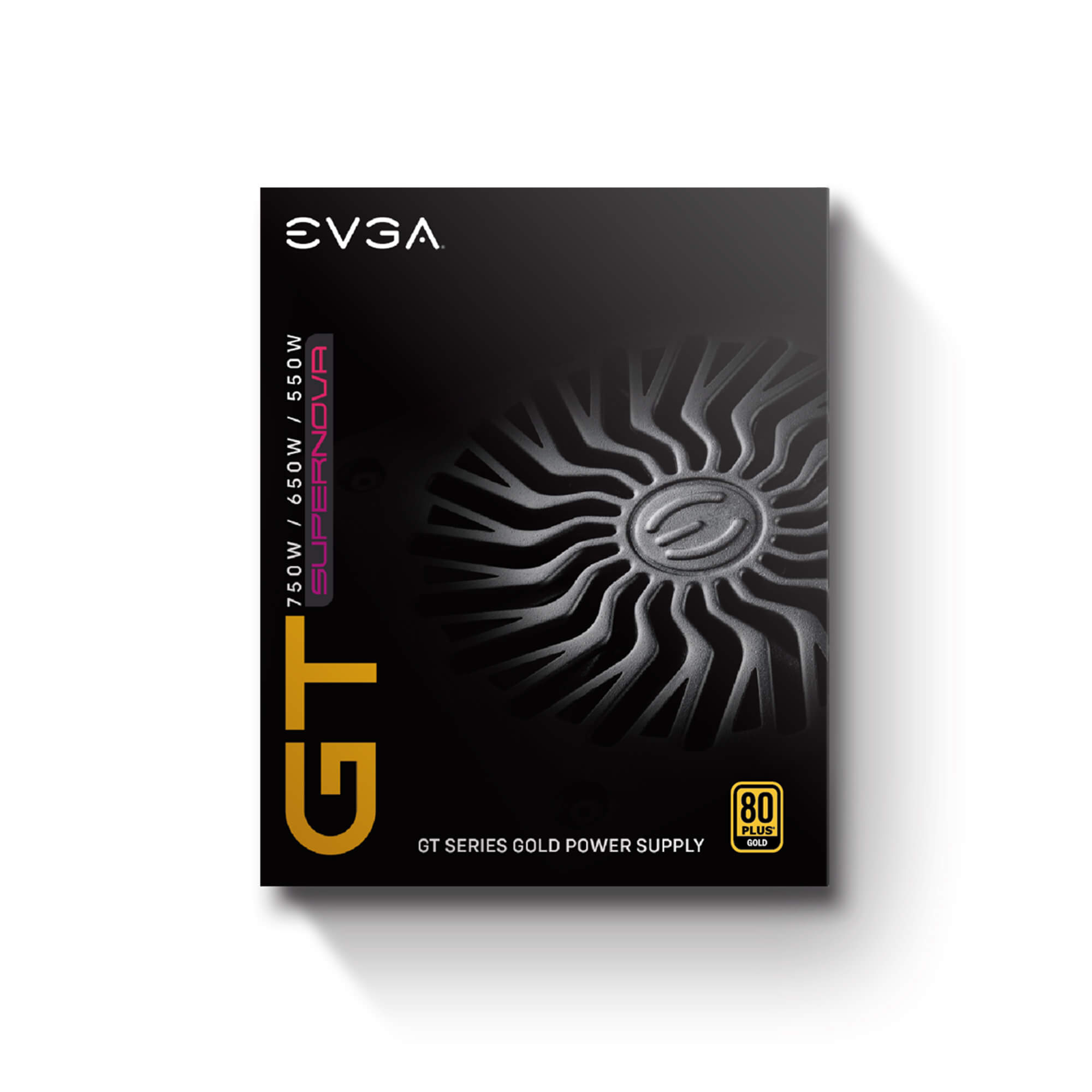 Fuente de Poder EVGA SuperNova 750 GT / 80+ Gold / 24-pin ATX, 750W / 220-GT-0750-Y1 - Image 2