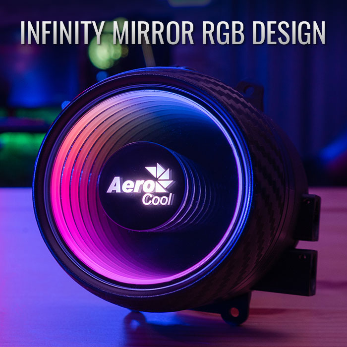 Sistema de Enfriamiento Líquido AeroCool Mirage L360 ARGB / Compatible con CPU Intel y AMD / Radiador 360mm / ARGB / Blanco - Image 3
