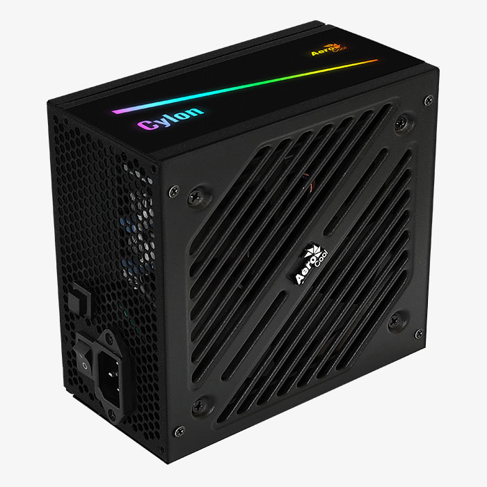 Fuente de Poder AeroCool Cylon 500W / RGB / Full Range - Image 2