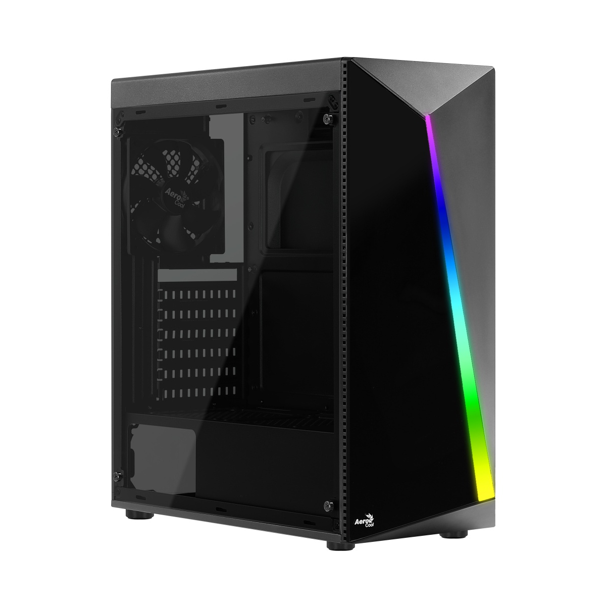 Gabinete Aerocool Cylon ARGB Negro / Midi-Tower / ATX / Fuente de Poder 700W / 80 PLUS Bronze - Image 2