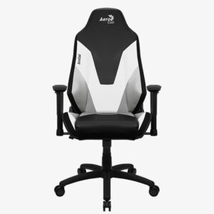 Aerocool Silla Gamer Admiral / 125 Kg / Negro y Blanco