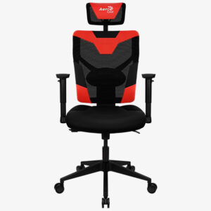 Aerocool Silla Gamer Guardian / 150 Kg / Negro y Rojo