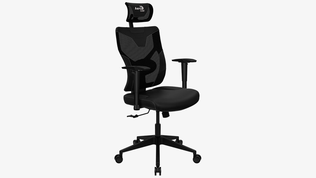 Aerocool Silla Gamer Guardian / 150 Kg / Negro - Image 2