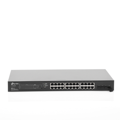 Switch PoE JetStream SDN Administrable 24 puertos 10/100/1000 Mbps + 4 puertos SFP, 24 puertos PoE, 250W, administración centralizada OMADA SDN - Image 4