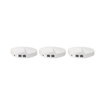 Kit 3 Routers Inalámbricos MESH Interior para Hogar / Doble Banda Wi-Fi 5 AC1300 Mbps / 2 Puerto Gigabit WAN/LAN / 4 Antenas Internas / Administración Mediante la App Deco (iOS, Android) / Protección HomeCare - Image 6