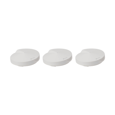 Kit 3 Routers Inalámbricos MESH Interior para Hogar / Doble Banda Wi-Fi 5 AC1300 Mbps / 2 Puerto Gigabit WAN/LAN / 4 Antenas Internas / Administración Mediante la App Deco (iOS, Android) / Protección HomeCare - Image 3
