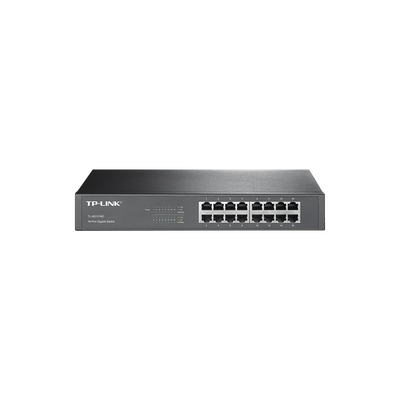 Switch Gigabit no administrable de 16 puertos 10/100/1000 Mbps para escritorio/rack - Image 2