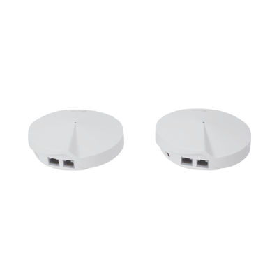 Kit 2 Routers Inalámbricos MESH Interior para Hogar / Doble Banda Wi-Fi 5 AC1300 Mbps / 2 Puerto Gigabit WAN/LAN / 4 Antenas Internas / Administración Mediante la App Deco (iOS, Android) / Protección HomeCare - Image 3