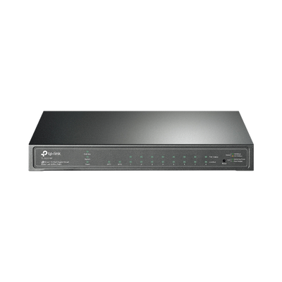 Switch PoE JetStream SDN Administrable 8 puertos 10/100/1000 Mbps + 2 puertos SFP, 8 puertos PoE, 61W, administración centralizada OMADA SDN - Image 2