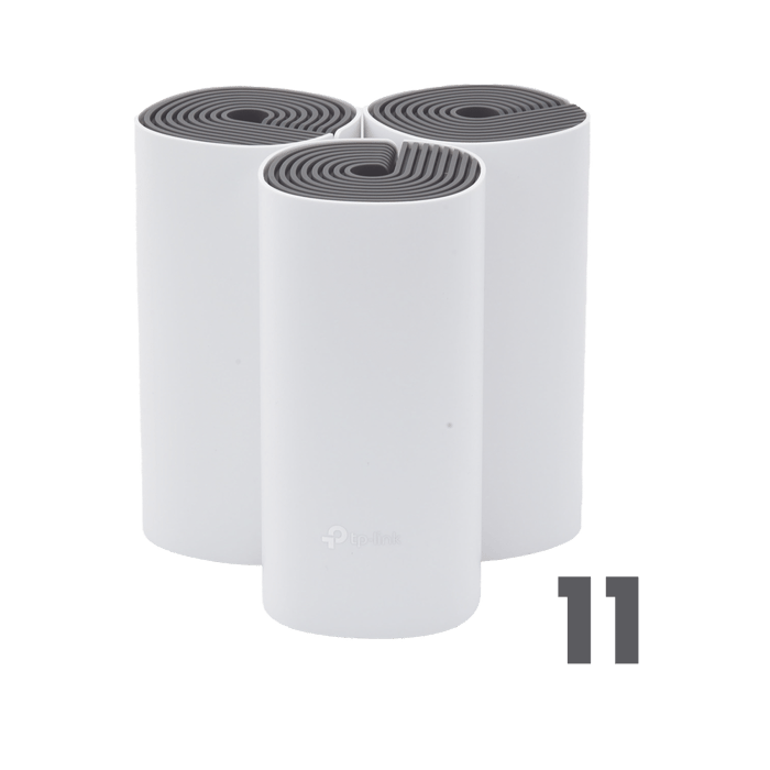 Kit para Hogar / Paquete de 10 Routers Modelo DECOE4-3PACK + 1 DECOE4-3PACK de regalo