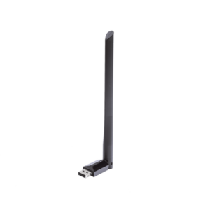 Adaptador USB inalámbrico doble banda AC 600 Mbps, antena de alta ganancia.