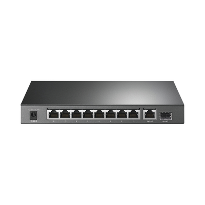 Switch de escritorio PoE+, no Administrable 8 puertos 10/100/1000 Mbps + 1 puertos 10/100/1000 Mbps (Uplink) + 1 puerto SFP, 63W - Image 3