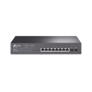 Switch PoE JetStream SDN Administrable 8 puertos 10/100/1000 Mbps + 2 puertos SFP, 8 puertos PoE, 150W, administración centralizada OMADA SDN