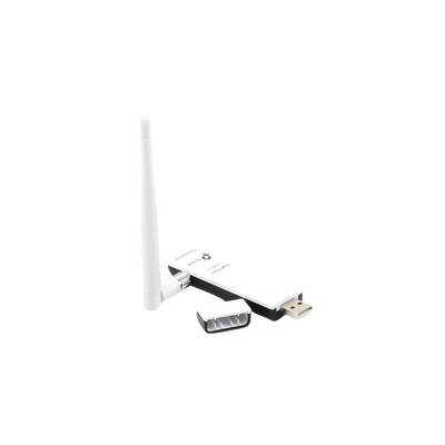 Adaptador USB inalámbrico de alta ganancia N 150 Mbps 2.4 GHz con 1 antena desmontable de 4dBi - Image 3