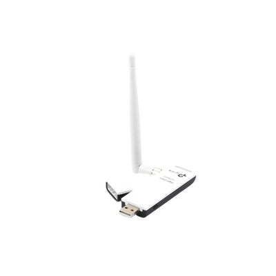 Adaptador USB inalámbrico de alta ganancia N 150 Mbps 2.4 GHz con 1 antena desmontable de 4dBi - Image 5