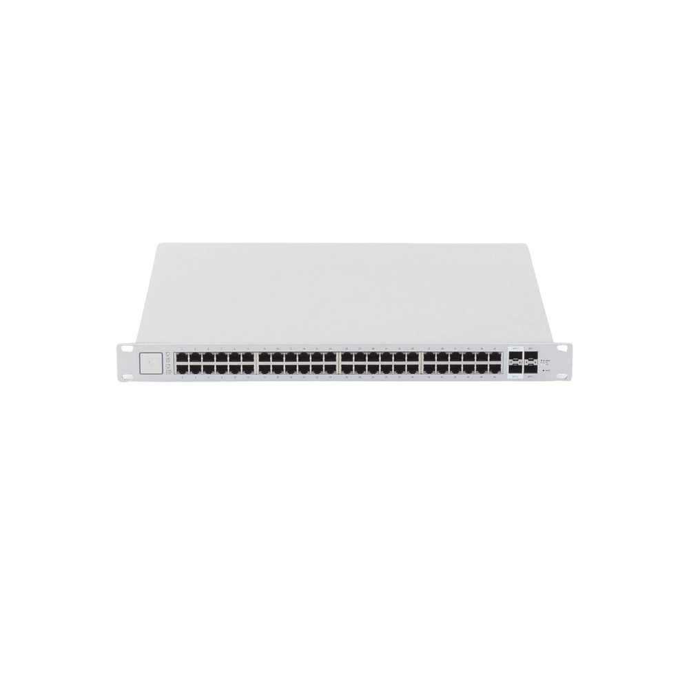 UniFi Switch PoE+/ Pasivo 24V, Administrable de 48 puertos 10/100/1000 Mbps, 2 puertos SFP Gigabit , 2 puertos SFP+ 10 G, 500W - Image 2