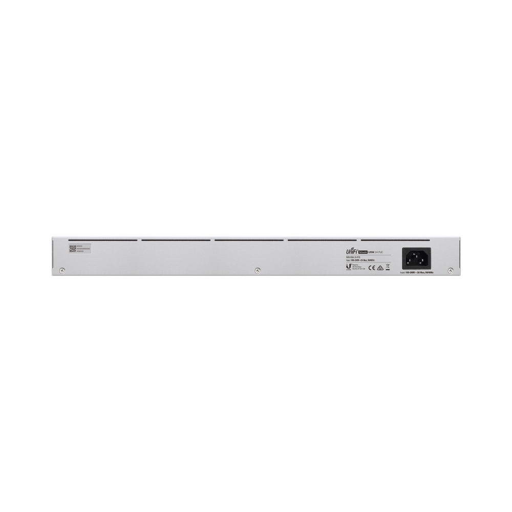 UniFi Switch USW-24-POE Gen2, Capa 2 de 24 puertos (16 puertos PoE 802.3af/at + 8 puertos Gigabit) + 2 puertos 1G SFP, 95W, pantalla informativa - Image 3