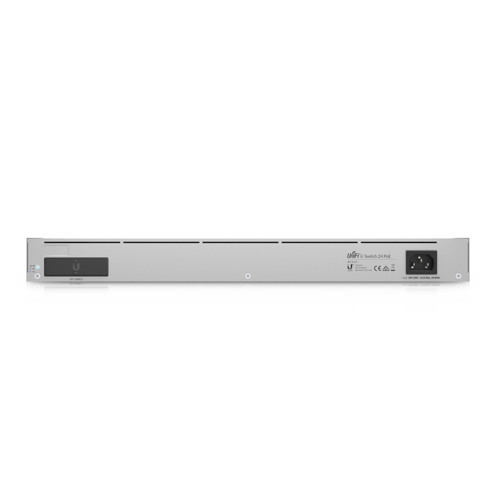 UniFi Switch Empresarial Capa 3 de 24 puertos PoE 802.3af/at (12 puertos 2.5G y 12 puertos 1G) + 2 puertos 1/10G SFP+, 400W, pantalla informativa - Image 2