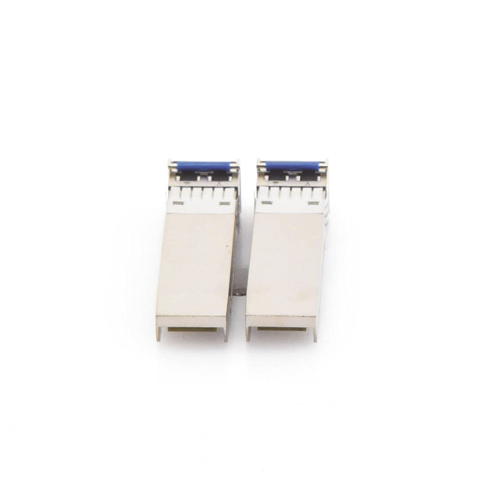 UFiber Módulo SFP+ 10G, transceptor MiniGibic MonoModo 10 Gbps, distancia 10 km, conectores LC, paquete de 2 piezas