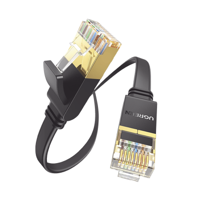 Cable Ethernet Plano Cat7 U/FTP 10 Gigabit 600MHz 2m - Image 2