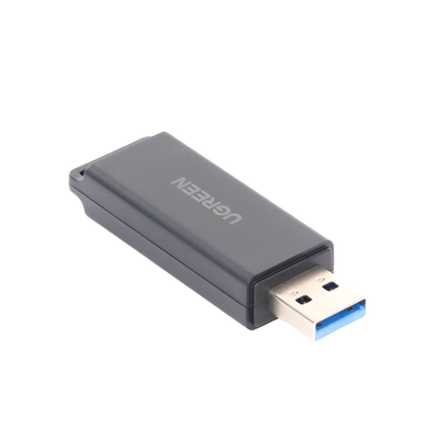 Lector de tarjetas SD portátil USB 3.0 de doble ranura / adaptador de tarjeta de memoria flash concentrador para TF SD Micro SD SDXC SDHC MMC RS-MMC Micro SDXC Micro SDHC UHS-I - Image 4
