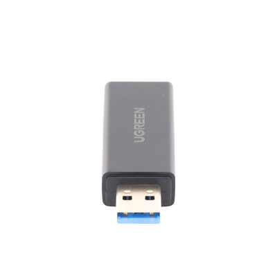 Lector de tarjetas SD portátil USB 3.0 de doble ranura / adaptador de tarjeta de memoria flash concentrador para TF SD Micro SD SDXC SDHC MMC RS-MMC Micro SDXC Micro SDHC UHS-I - Image 3