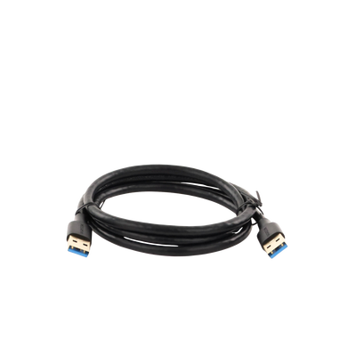 Cable USB-A 3.0 a USB-A 3.0 / 1 Metro / Macho a Macho / Conector Niquelado / Núcleo de Cobre Estañado / Blindaje Múltiple / Velocidad 5Gbps / No Requiere Controlador / Compatible con USB2.0 Y USB 1.1 - Image 4