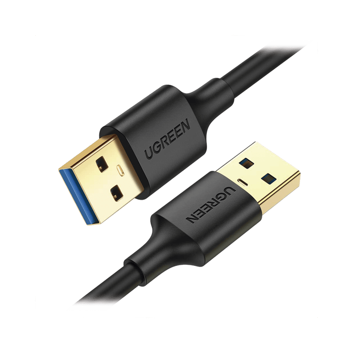 Cable USB-A 3.0 a USB-A 3.0 / 1 Metro / Macho a Macho / Conector Niquelado / Núcleo de Cobre Estañado / Blindaje Múltiple / Velocidad 5Gbps / No Requiere Controlador / Compatible con USB2.0 Y USB 1.1