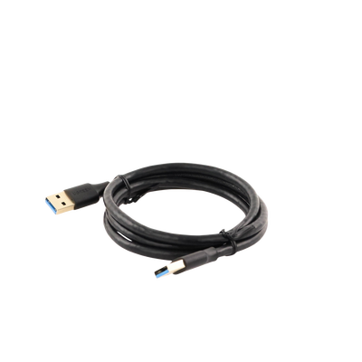 Cable USB-A 3.0 a USB-A 3.0 / 1 Metro / Macho a Macho / Conector Niquelado / Núcleo de Cobre Estañado / Blindaje Múltiple / Velocidad 5Gbps / No Requiere Controlador / Compatible con USB2.0 Y USB 1.1 - Image 2