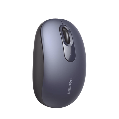 Mouse Inalámbrico 2.4G 800/1200/1600/2400 DPI / Función de 3 botones / Alcance 10m / Silencioso / Ergonómico / Anti-caída y Anti-interferencias / Color Midnight Blue / Batería Alcalina AA (incluida). - Image 3