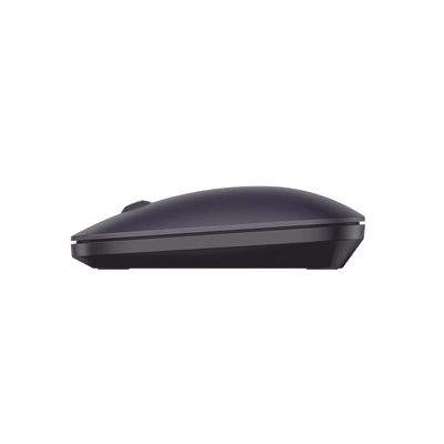 Mouse inalámbrico 2.4 GHz | Ultra Delgado y Silencioso | DPI 1000/1600/2000/4000 (Ajustable) | Alcance 10m | Scroll de Aluminio | Adaptable a diferentes superficies | Diseño suave al tacto | Contiene Receptor USB | Color Negro. - Image 4