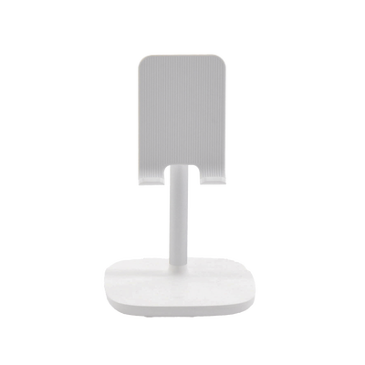 Soporte para Teléfono Celular & Tablet / Ajustable de 5° a 45° / Base Antideslizante / Protección de Silicona / ABS / Amplia Compatibilidad con dispositivos de 4'' a 7.9'' / Color Blanco - Image 2