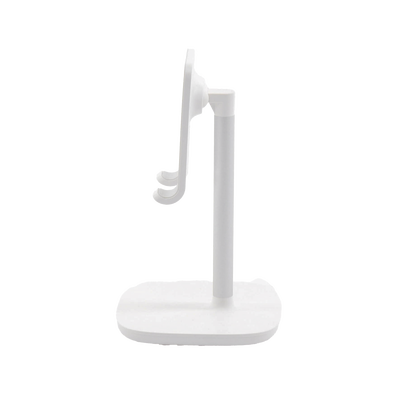 Soporte para Teléfono Celular & Tablet / Ajustable de 5° a 45° / Base Antideslizante / Protección de Silicona / ABS / Amplia Compatibilidad con dispositivos de 4'' a 7.9'' / Color Blanco - Image 3
