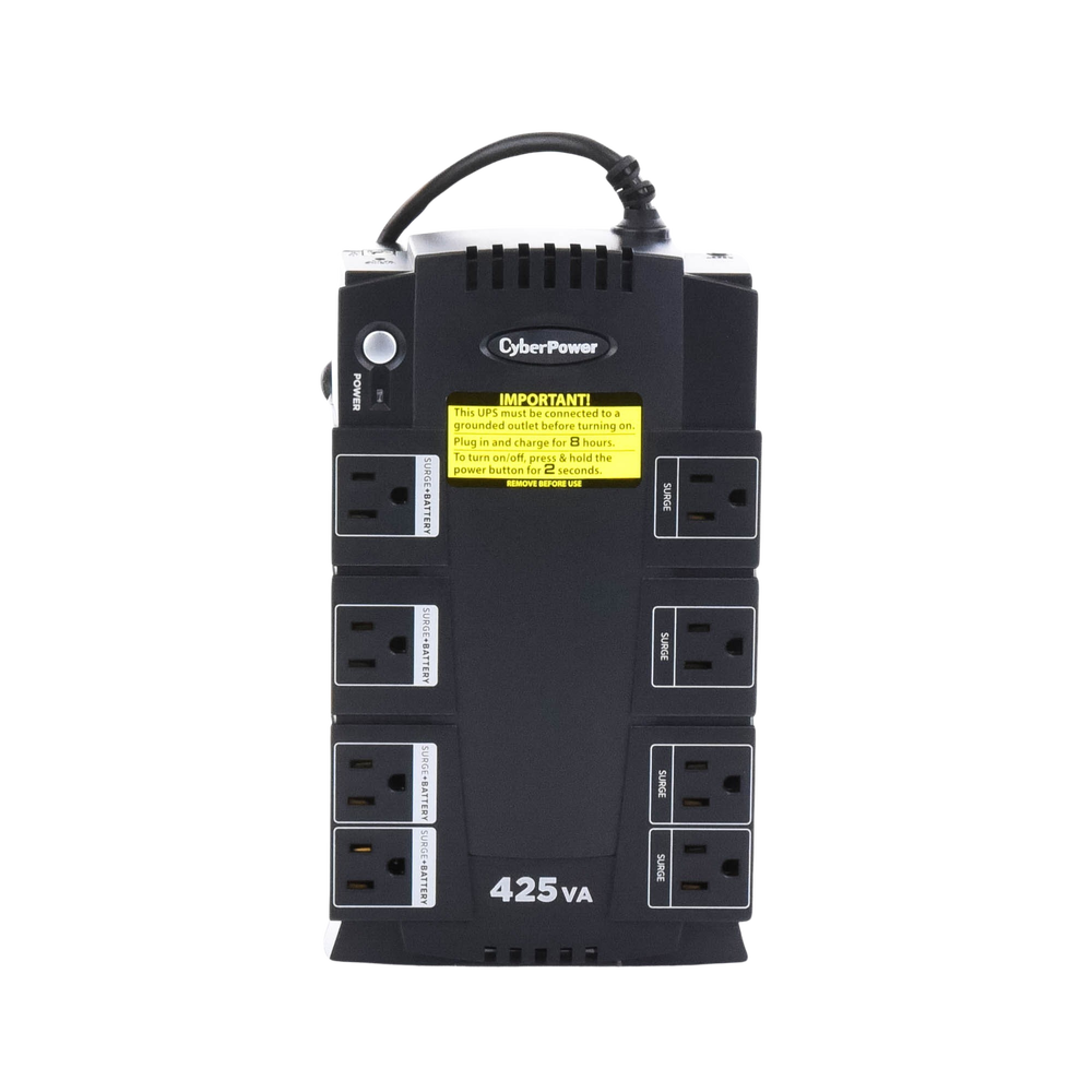 UPS de 425 VA/255 W, Topología Standby, Entrada 120 Vca NEMA 5-15P, Tipo Gabinete Compacto, Con 8 Tomas NEMA 5-15R - Image 4
