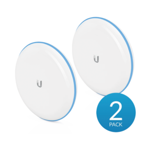 Kit UniFi Building Bridge de 1+ Gbps en 60 GHz con radio redundante en 5 GHz, alcance de hasta 500 m