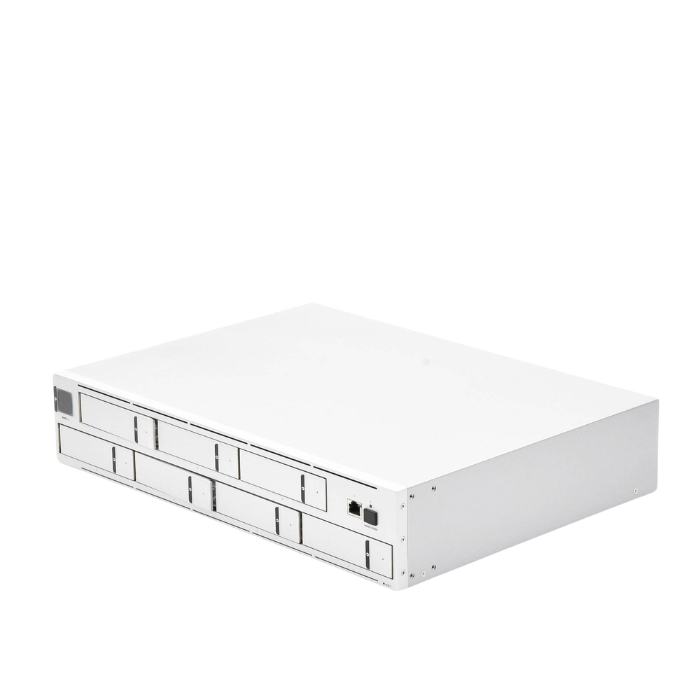NVR PRO UniFi Protect, con bahía para 7 discos duros, almacena hasta 20 cámaras 4k o 60 cámaras 1080p, pantalla táctil