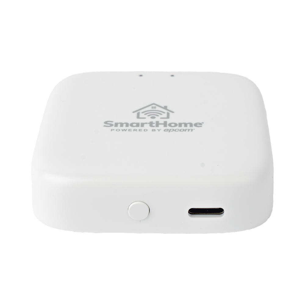 Controlador HUB ZigBee / Conexión Wi-Fi y Bluetooth / Compatible con Alexa y Google Home / Puerto Tipo C / Indicadores LED / Integración con Cámaras IP