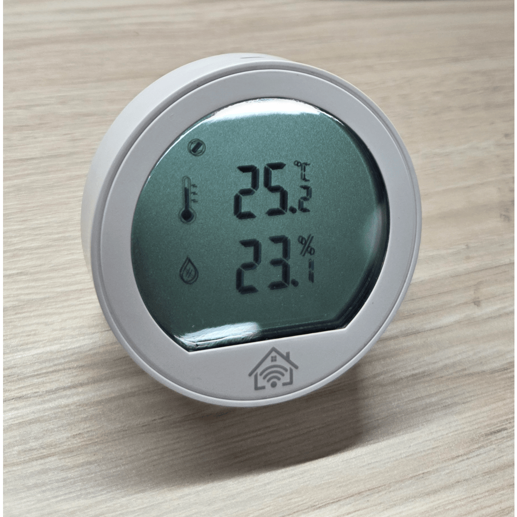 Sensor de Temperatura y Humedad / ZigBee Inalámbrico / Pantalla LCD / Rango -20 °C a 60 °C / Precisión ±0.2 °C / Compatible con HUB ZigBee - Image 2