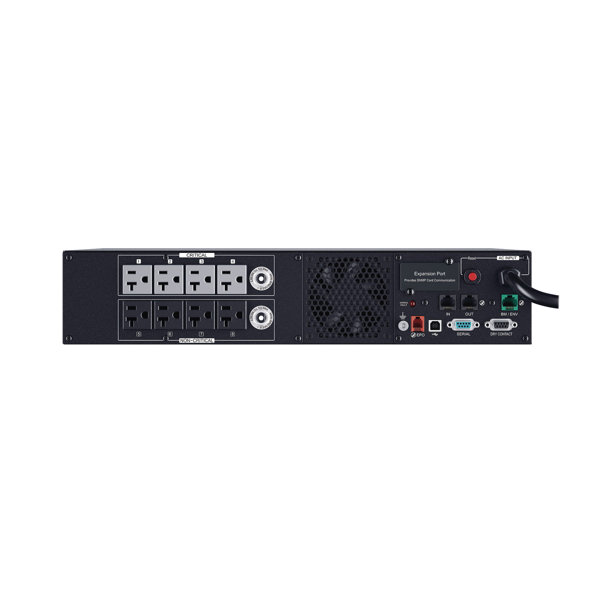 UPS CyberPower PR2200RT2U / 2200 VA 2200 W / Línea Interactiva / Onda Senoidal Pura / Rack o Torre 2U / 8 Tomas NEMA 5-20R - Image 2