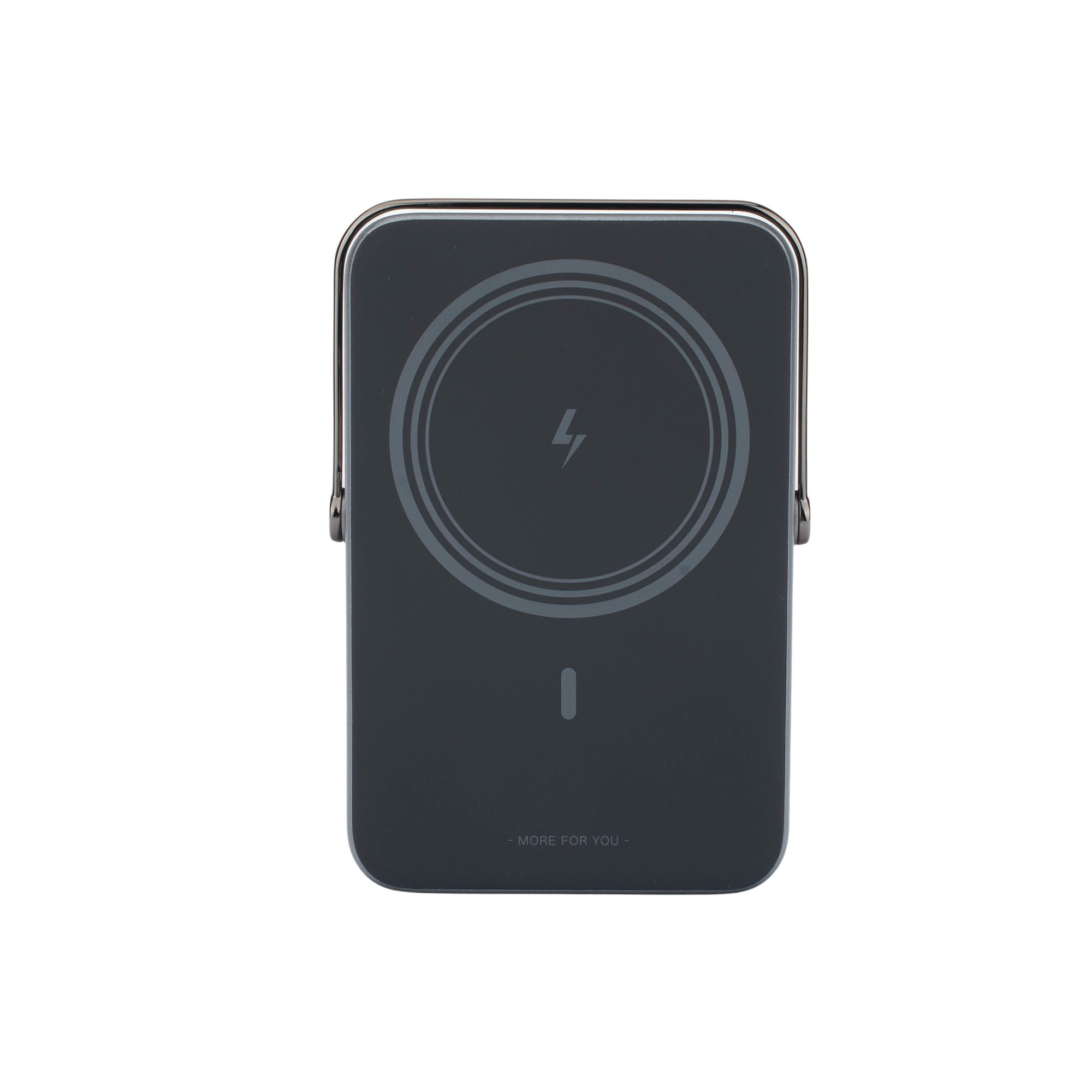 Power Bank UGREEN Serie UNO / 10000mAh / Carga Inalámbrica 7.5W / Carga Rápida USB-C 20W Bidireccional / Pantalla TFT Inteligente con Emojis / Holder Integrado / Color Grey - Image 3